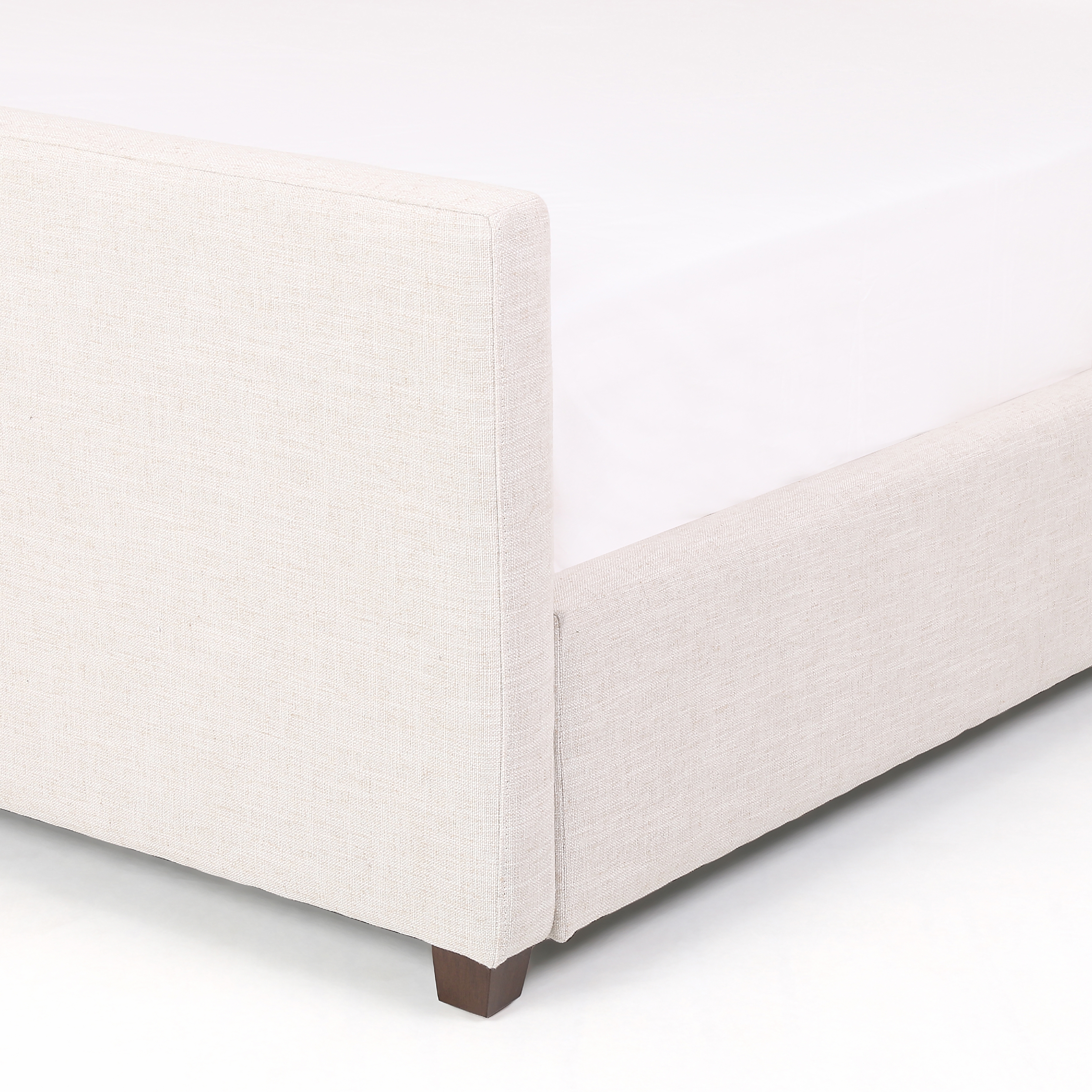 Daphne Bed-Cambric Ivory-King - Image 1