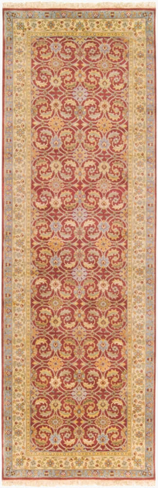 Heirloom Red Indoor 3'6" x 5'6" Handmade Rug - Image 0