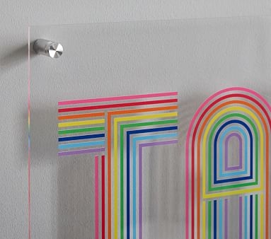 FLOUR SHOP Rainbow Personalized Wall Art - Image 3