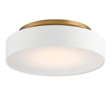 Dillion LED Flush Mount, Brushed Nickel, 20" - Image 1