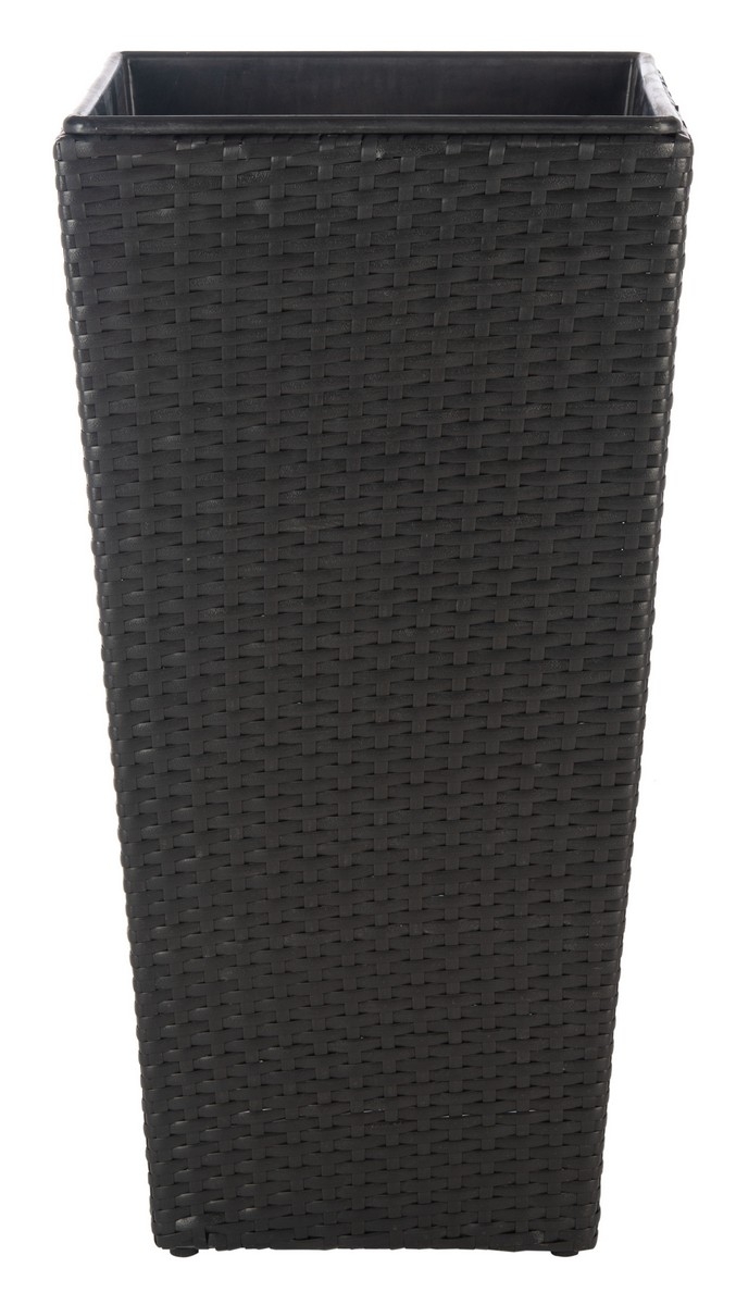 Lendson 3 Pc Flower Pot Set - Black - Safavieh - Image 0