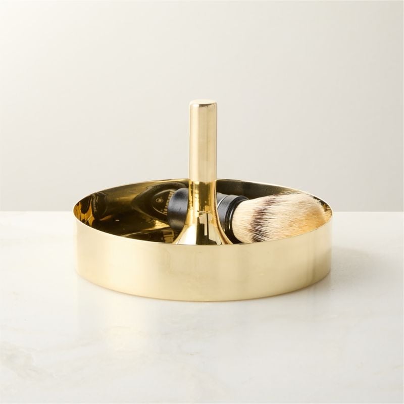 Hierarchy Unlacquered Polished Brass Catchall Dish by Bill Curry - Image 2