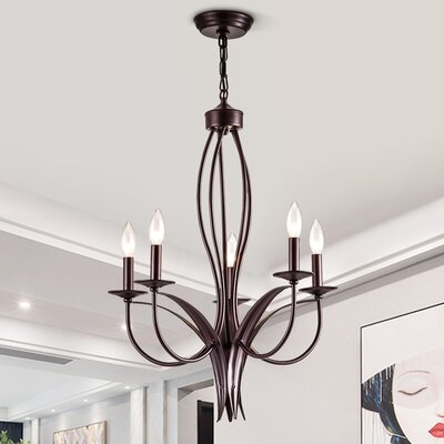 Daughtry 5 - Light Candle Style Classic / Traditional Chandelier - Image 0