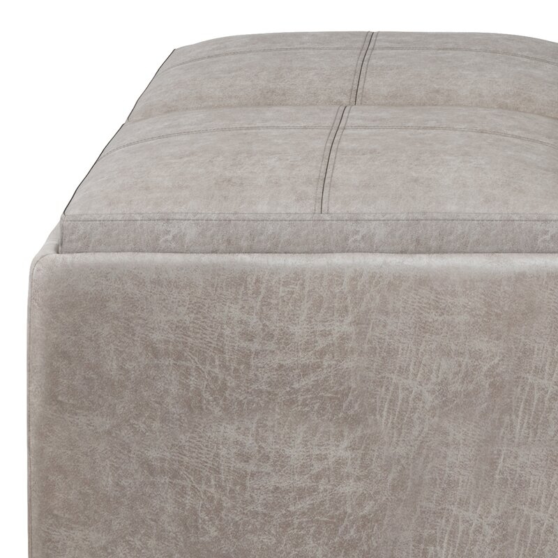 Elaazar 35'' Wide Tufted Rectangle Storage Ottoman - Image 6