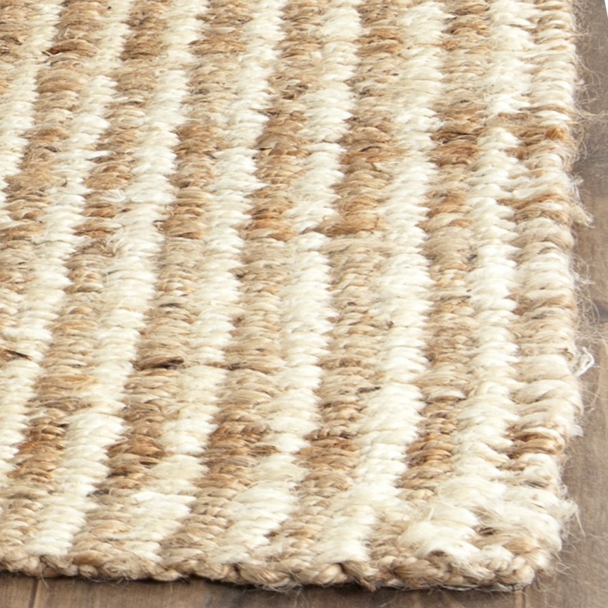 Arlo Home Hand Woven Area Rug, NF734A, Natural/Ivory,  2' X 3' - Image 1