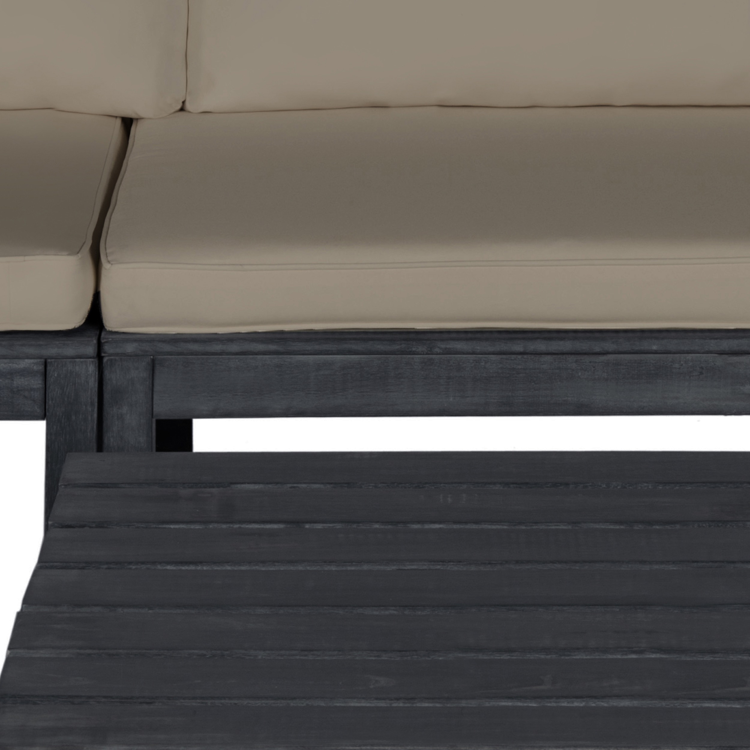 Lynwood Modular Outdoor Sectional - Dark Slate Grey/Taupe - Arlo Home - Image 3