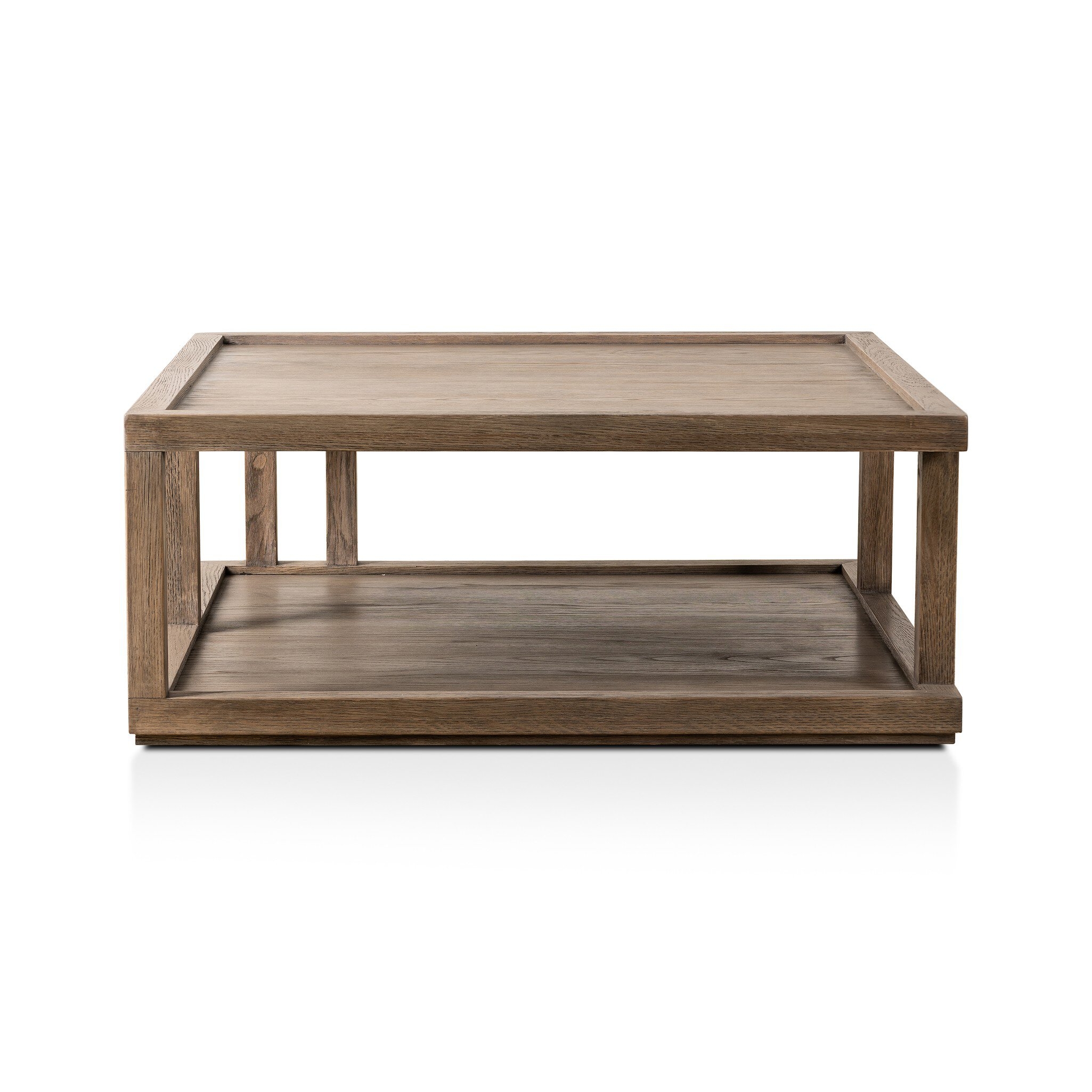 Charley Coffee Table - Warm Natural Oak Veneer - Image 4