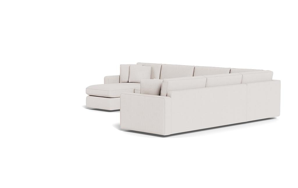 James 4-Piece 5-Seat Corner Chaise Sectional Left with Storage - Image 2