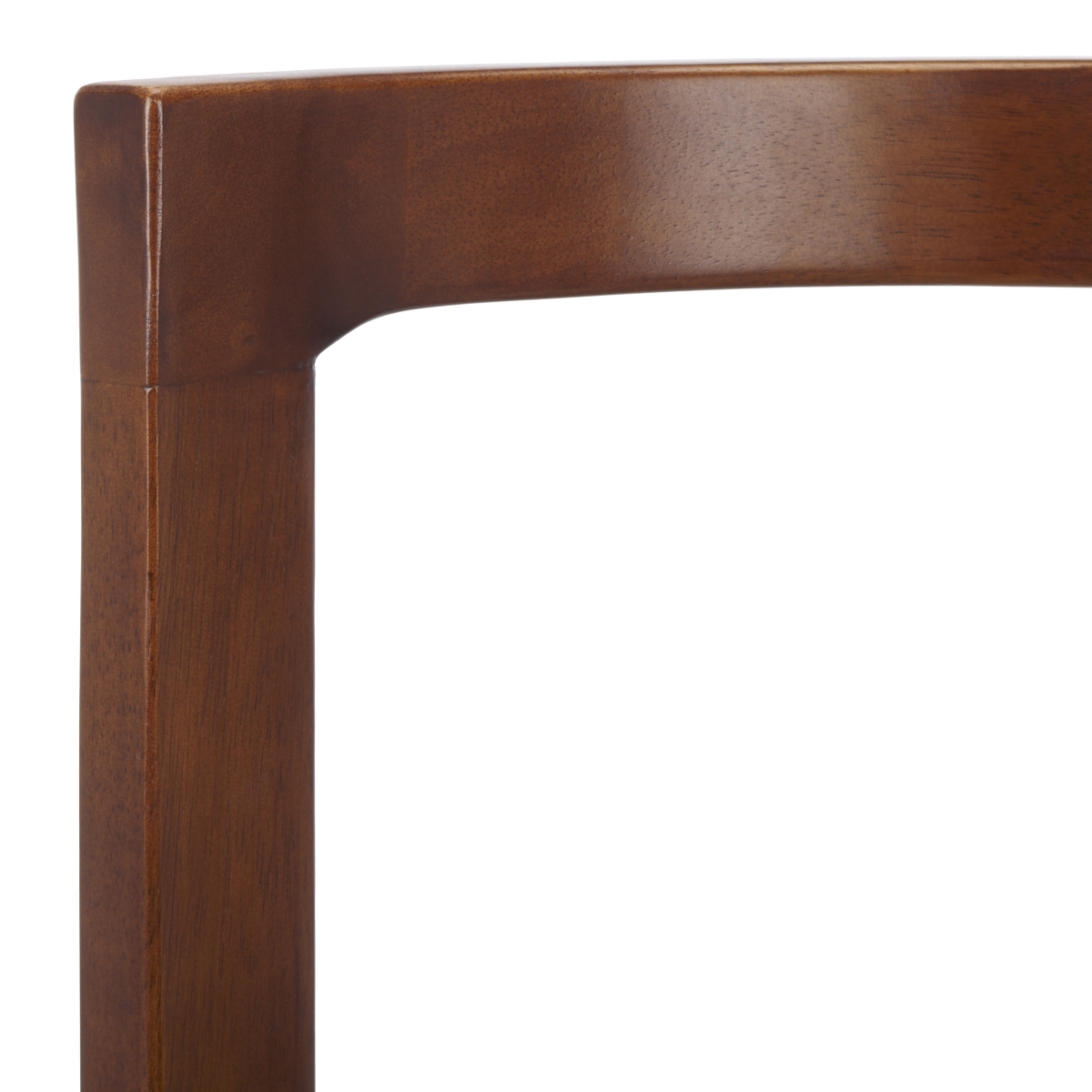 Estes Round Dining Chair, Set Of 2 - White/Walnut - Image 2