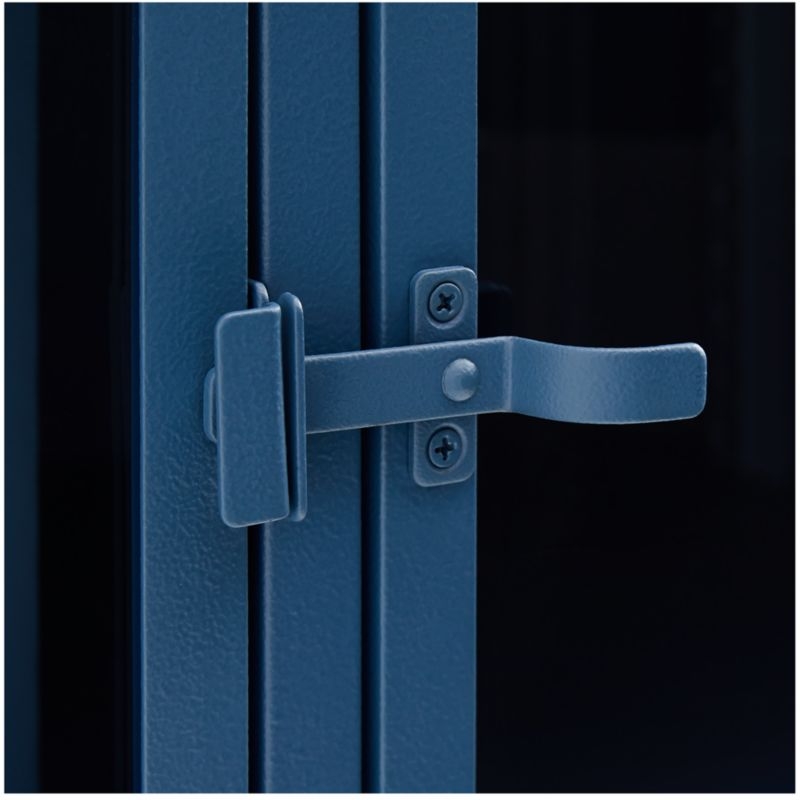 Casement Blue Large Metal Sideboard - Image 6