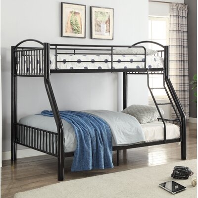 Henkel Twin over Full Iron Standard Bunk Bed by Isabelle & Max - Image 0