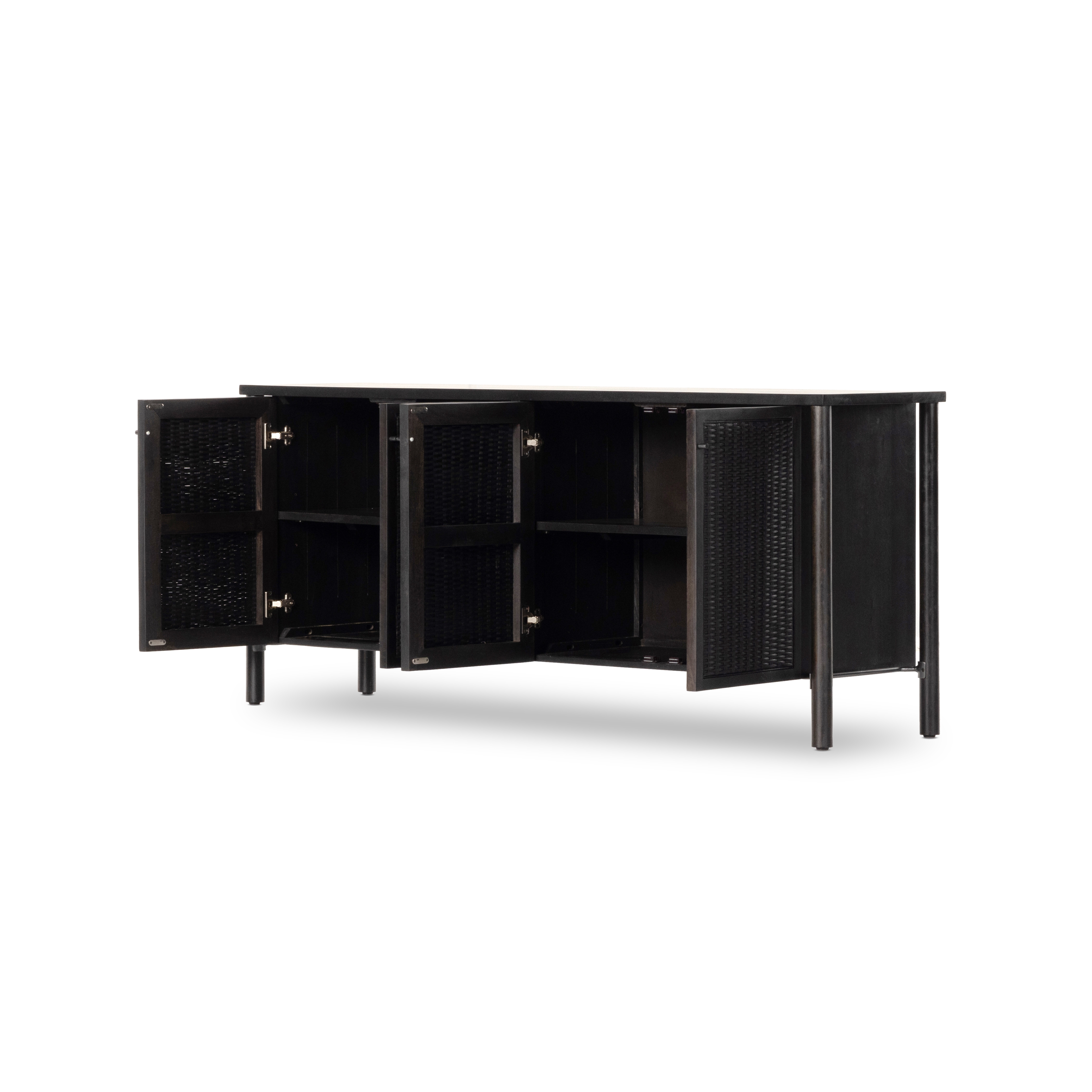 Veta Sideboard-Black Cane - Image 4