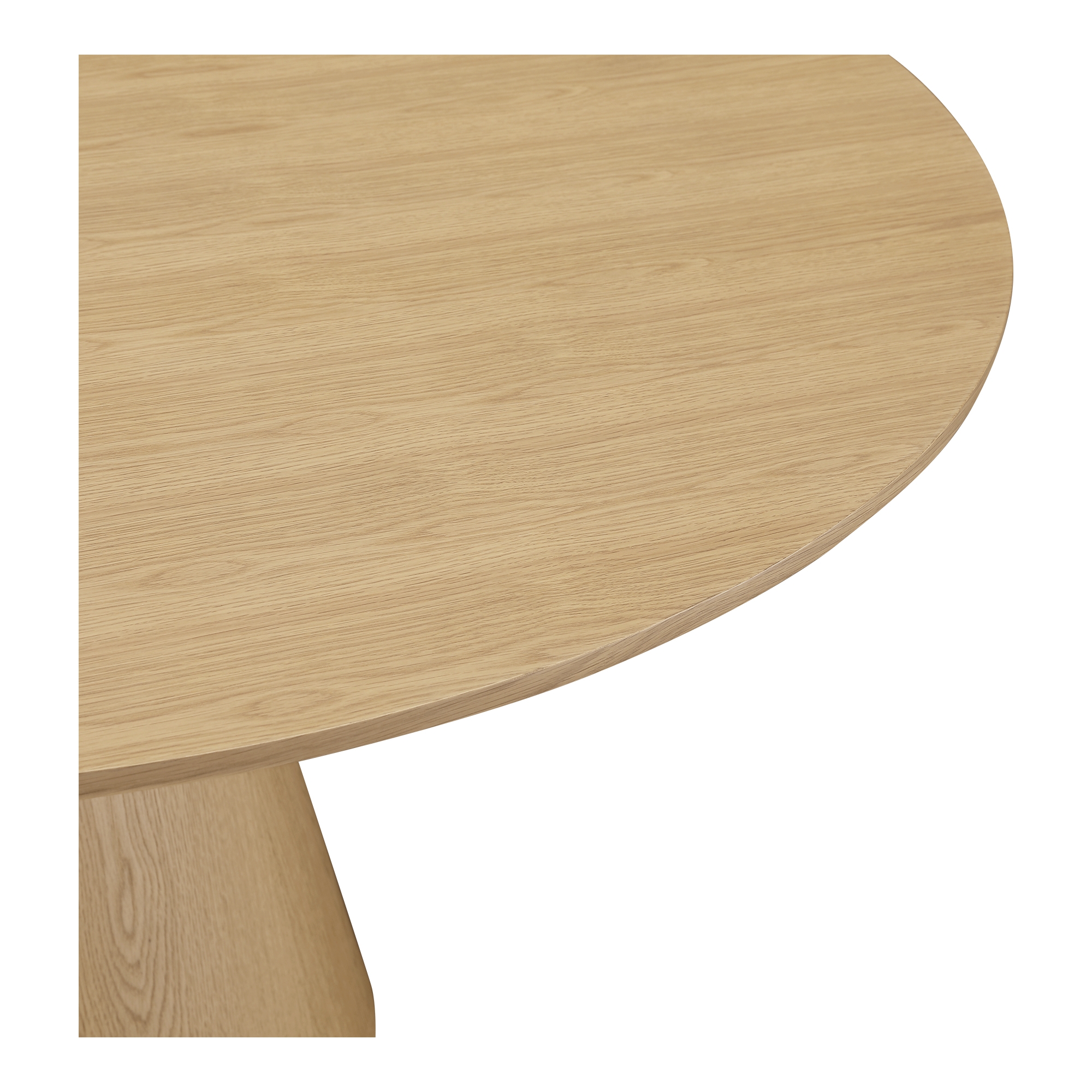 Otago Round Dining Table Natural Oak - Image 4