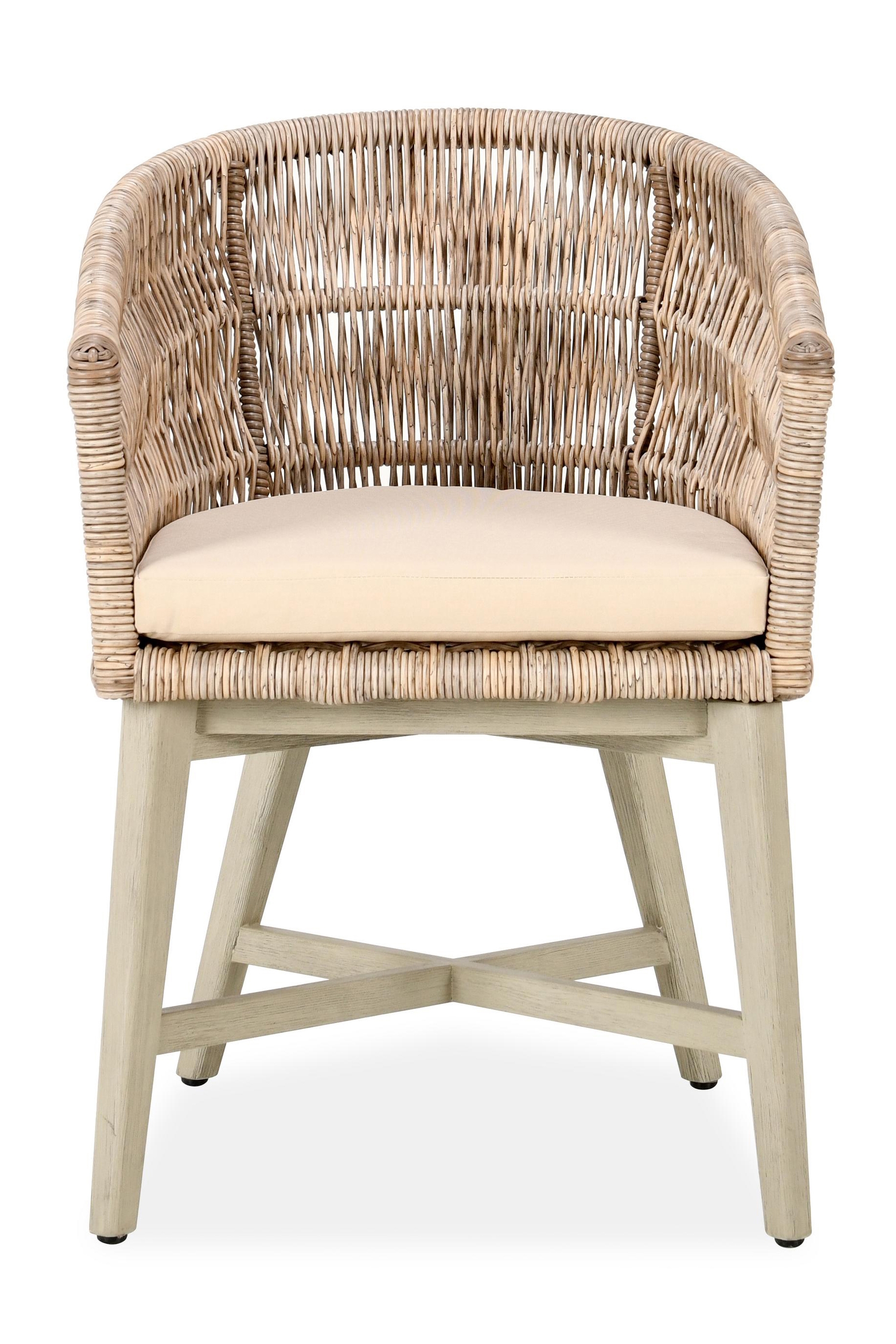Collins Outdoor Dining Chair Natural/Sand - Image 1
