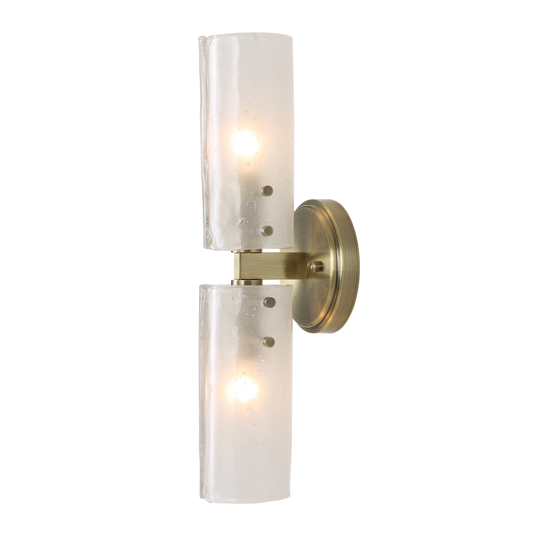Mistie 2 Light Glass Sconce - Image 0