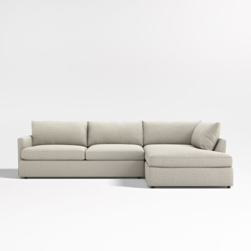 Lounge Deep 2-Piece Right-Arm Bumper Sectional Sofa - Image 1