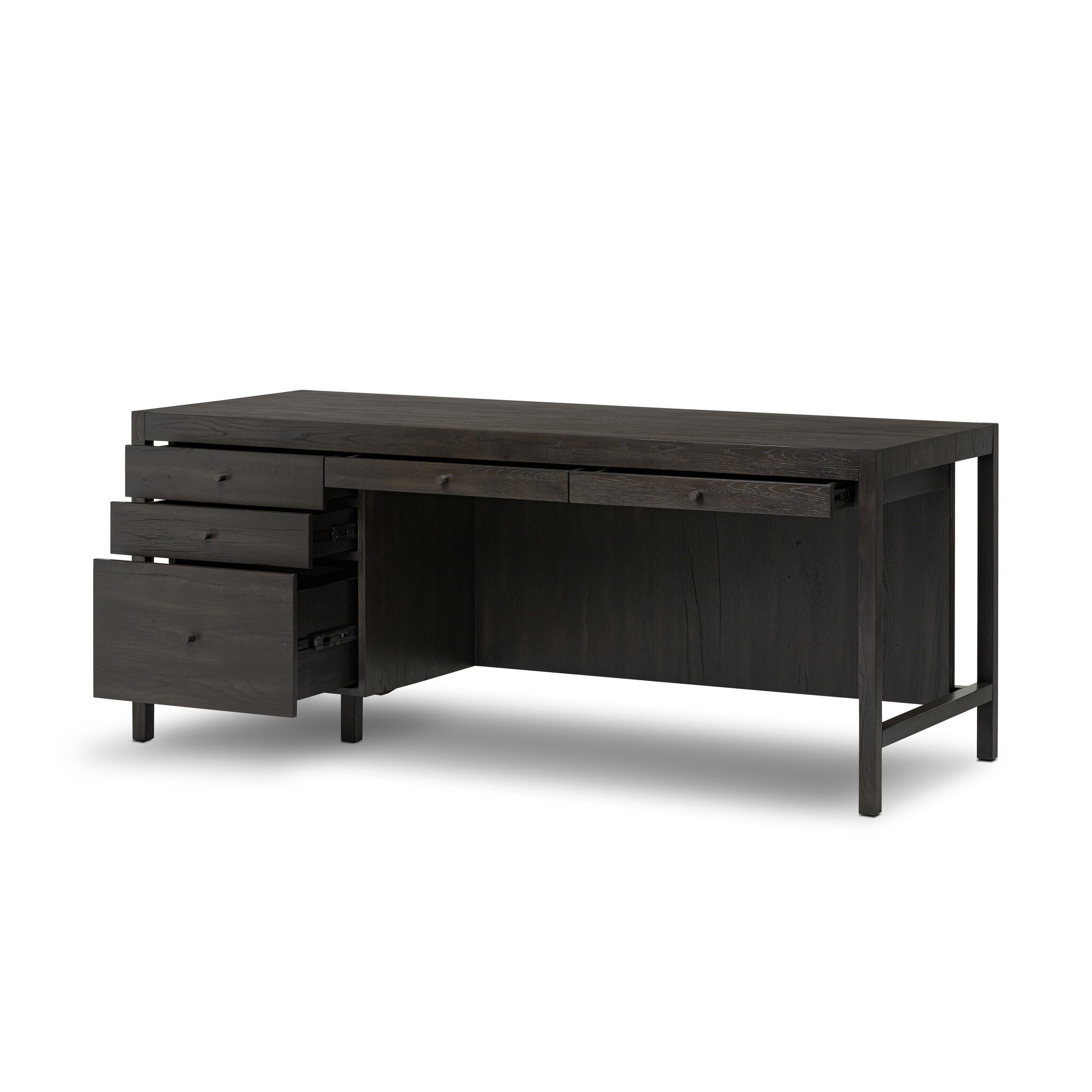 Suspension Desk - Smoked Black Veneer - Image 7