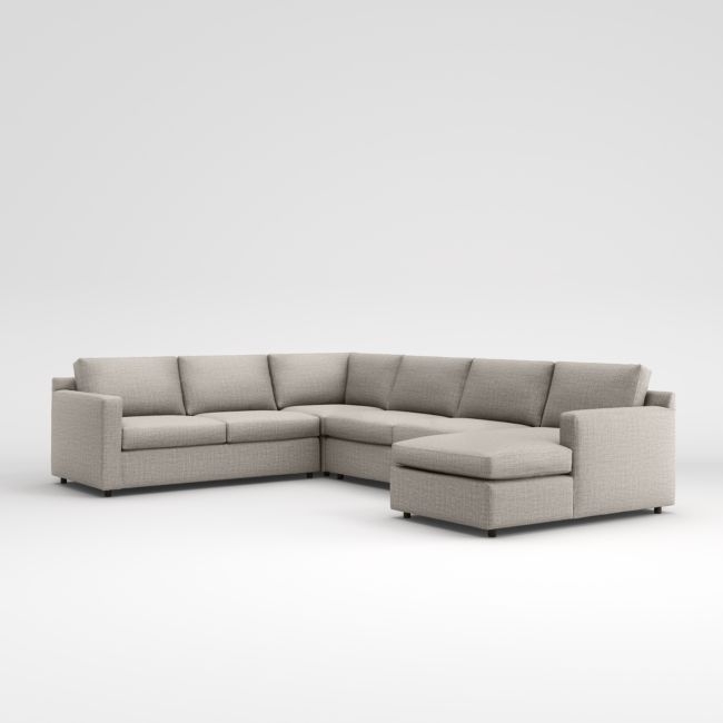Barrett II 4-Piece Right Arm Chaise Sectional Sofa - Image 0