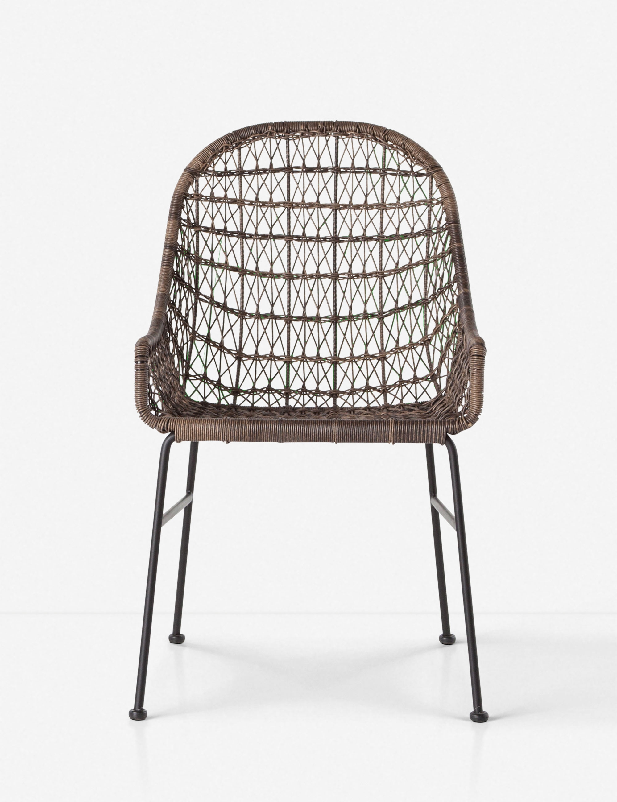 Eliza Indoor/Outdoor Dining Chair, Distressed Gray - Image 6