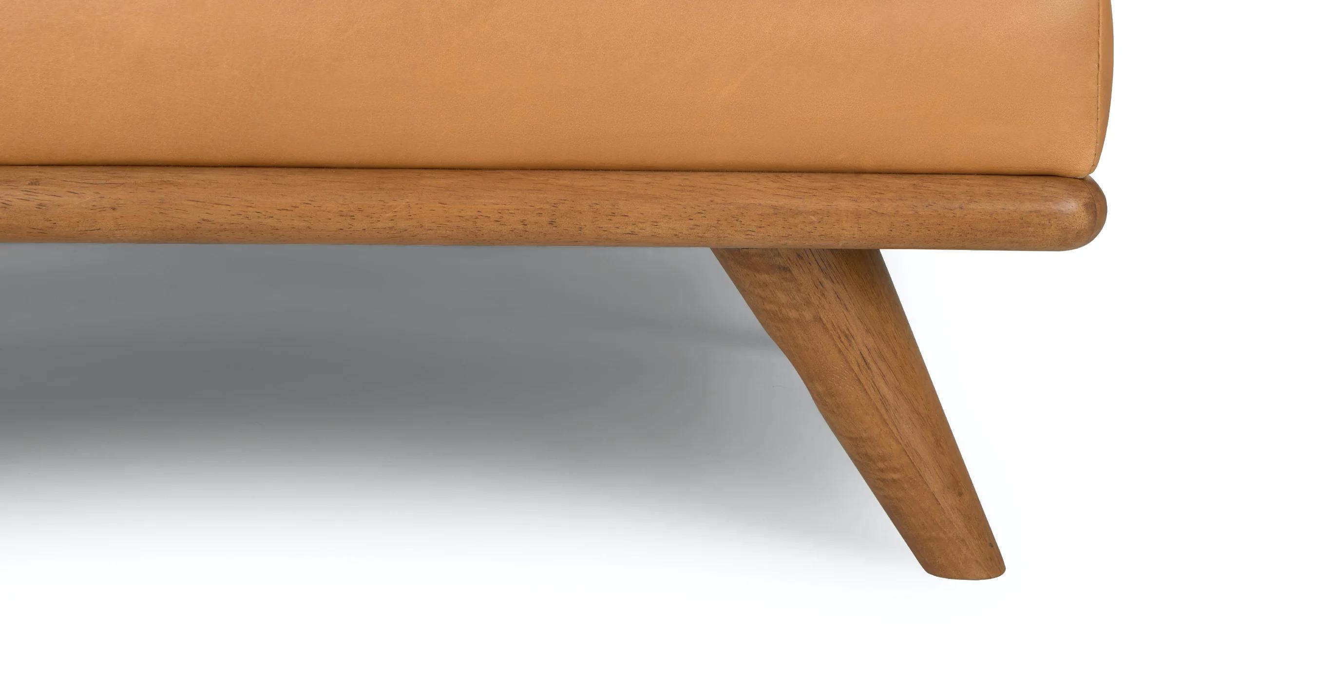 Timber 31" Leather Ottoman - Charme Chocolat - Image 7