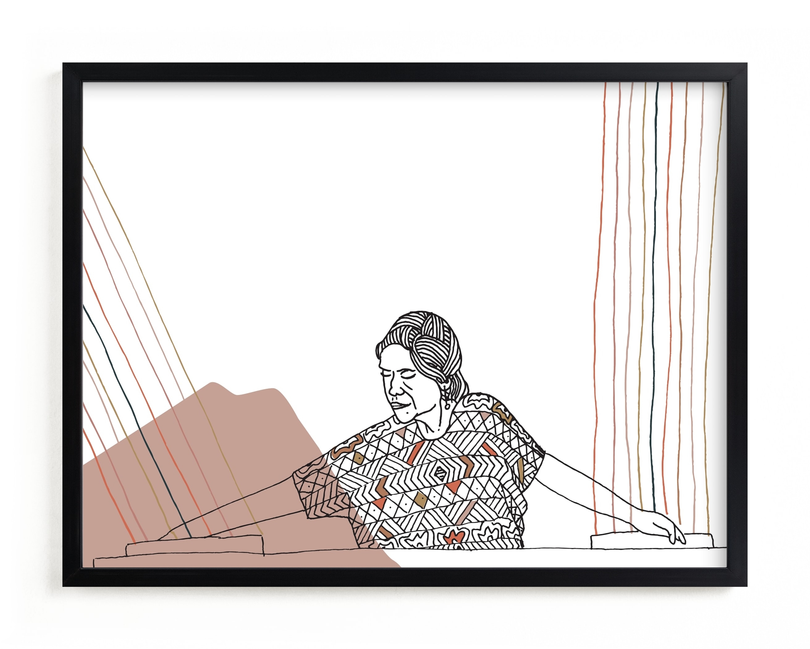 Woven Women II Limited Edition Fine Art Print 2 - Image 0