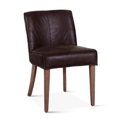 Hagood Leather Side Chair - Image 0
