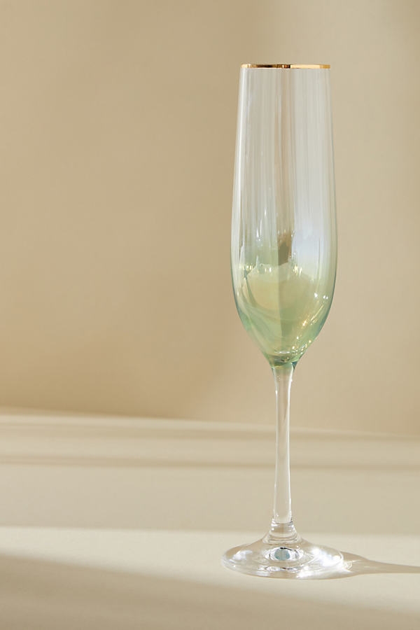 Waterfall Flutes, Set of 4 - Image 0