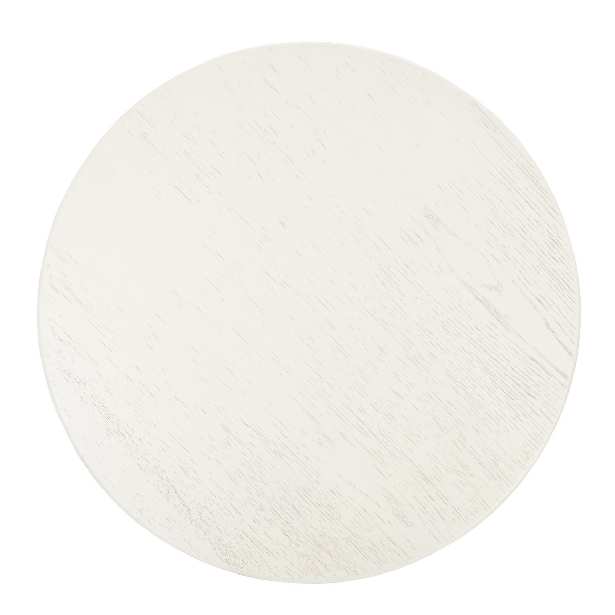 Sasha Wood Accent Table - White Wash - Image 5