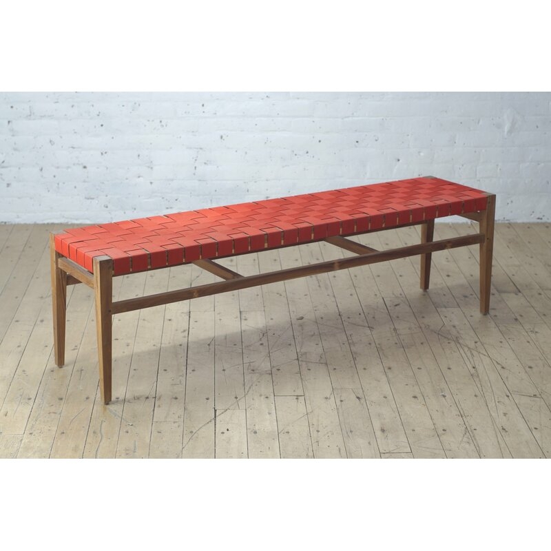 From the Source Grasshopper Solid Wood Bench - Image 0