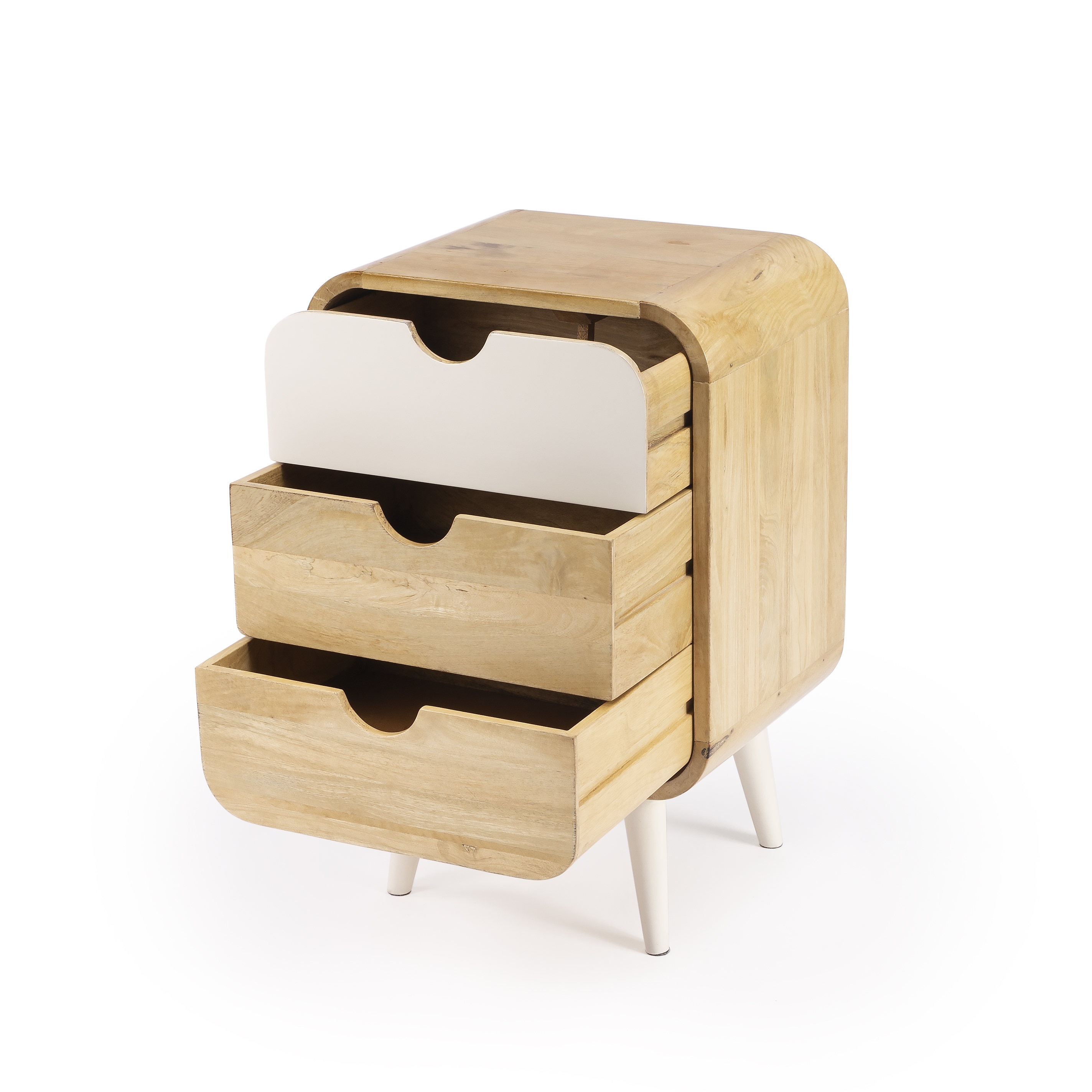 Danville White Nighstand - Image 1