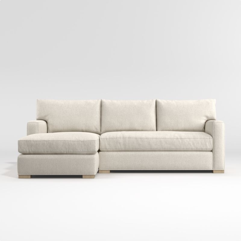 Axis 2-Piece Bench Sectional Sofa with Chaise Lounge - Image 4