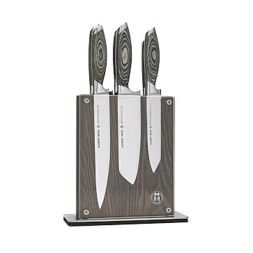 Schmidt Brothers Cutlery 7-Piece Knife Block Set, Bonded Ash - Image 4