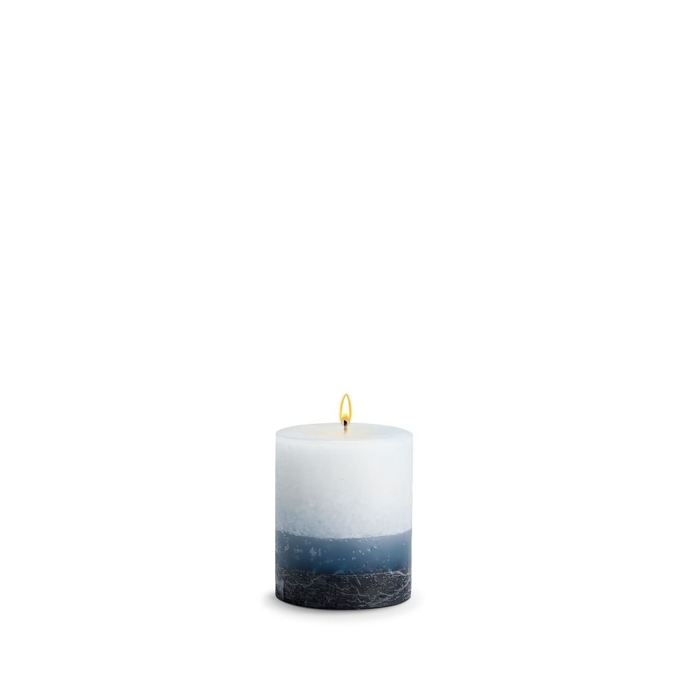 Pillar Candle, Wax, Mier Du Corail, 3"x3" - Image 0