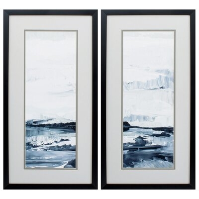 Freedom of the Sea - 2 Piece Picture Frame Painting Print Set on Glass - Image 0