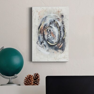 -Embellished Circular Energy IV Premium Gallery Wrapped Canvas - Ready To Hang - Image 0
