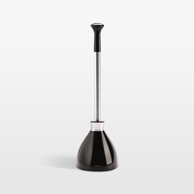 Simplehuman ® Black Toilet Plunger - Image 0