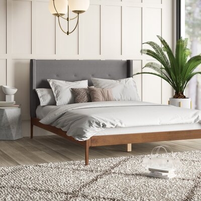 Ellerman Tufted Platform Bed - Queen - Image 0