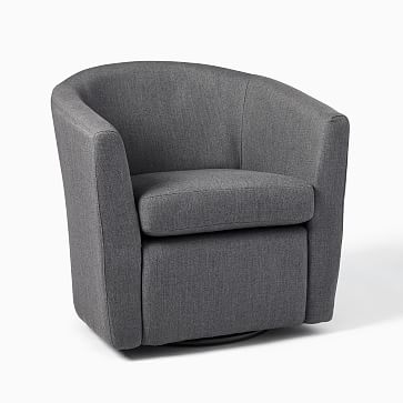 Monterey Swivel Chair, Cast, Charcoal - Image 2
