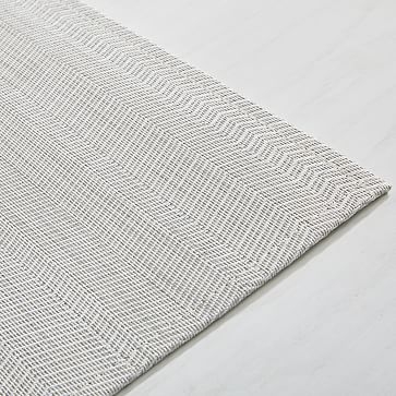 Chilewich Wave Woven Floor Mat Gray - Image 2