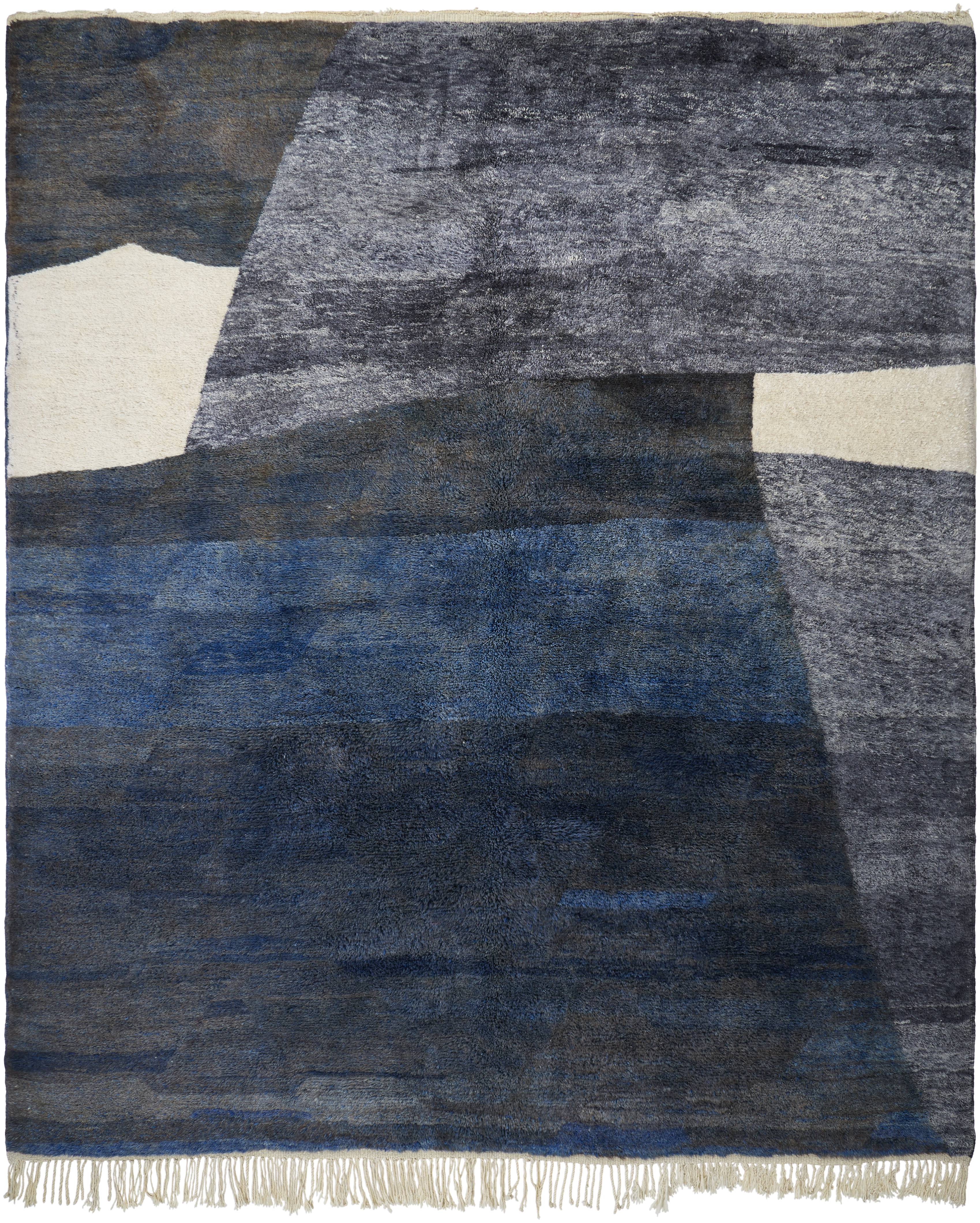 Reproduction One of a Kind  Indoor 9'6" x 10'9" Handmade Rug - Image 0