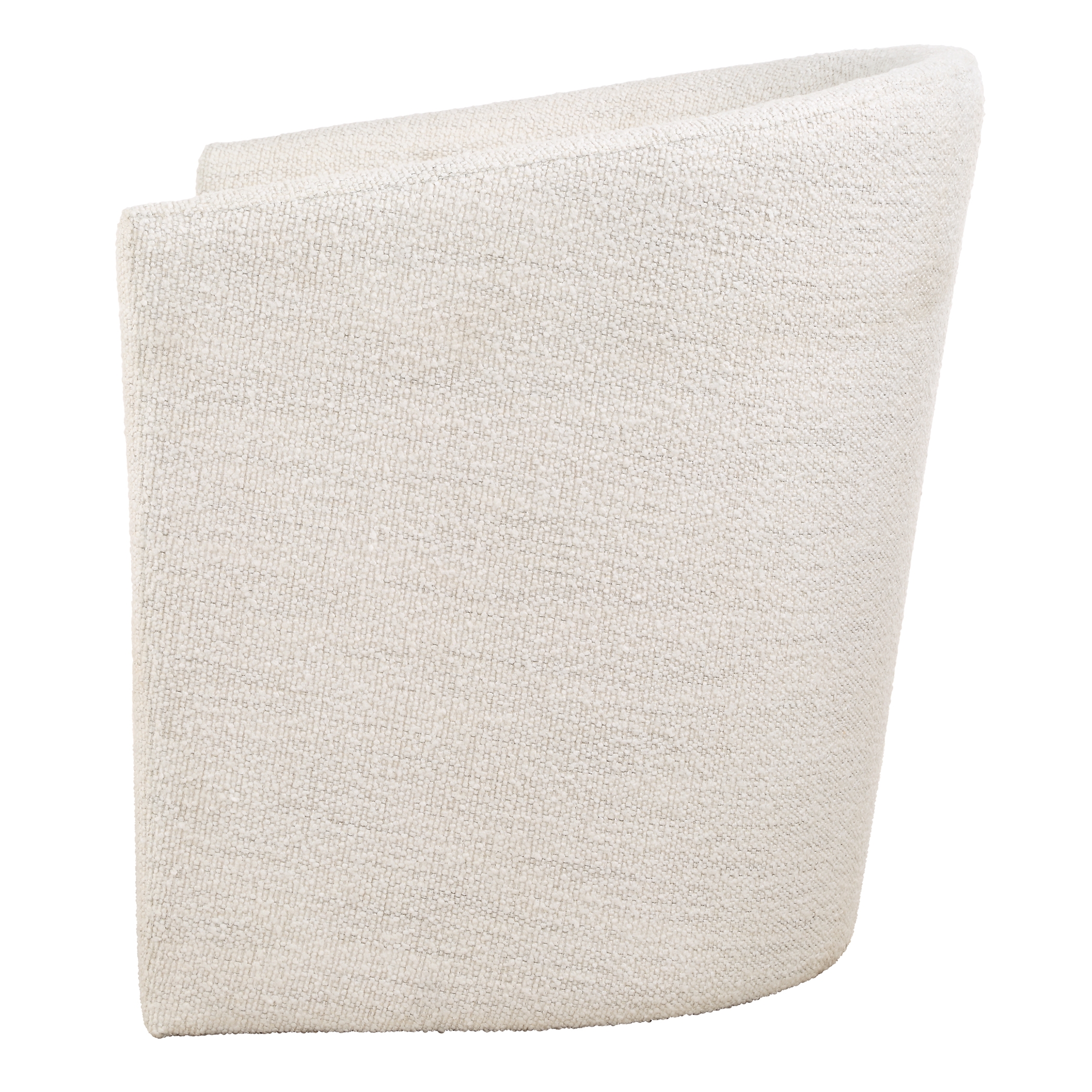 Encompass White Fabric Dining Chair - Image 4