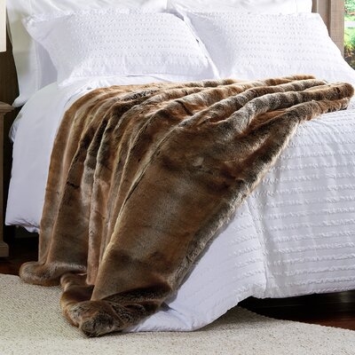 Cimmero Marten Sable Faux Fur Blanket - Image 0