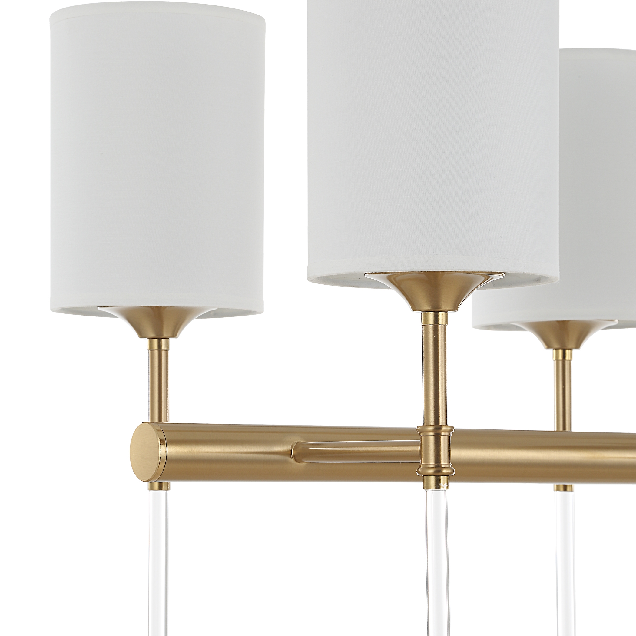 Awyr 8 Light Linear Chandelier - Image 6