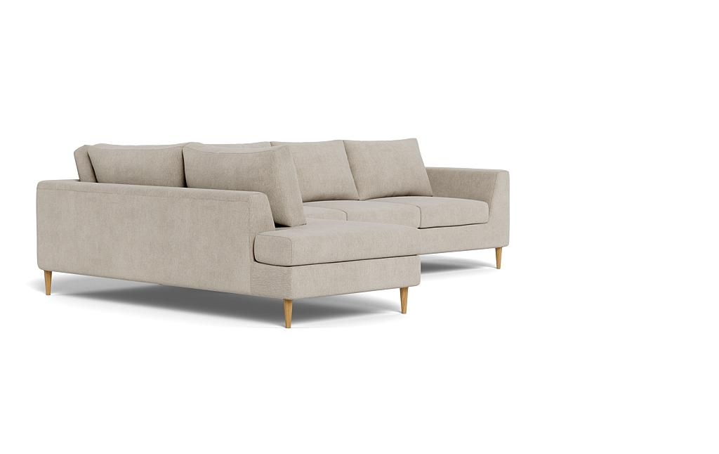 Asher 4-Seat Sectional with Left Bumper - Image 1