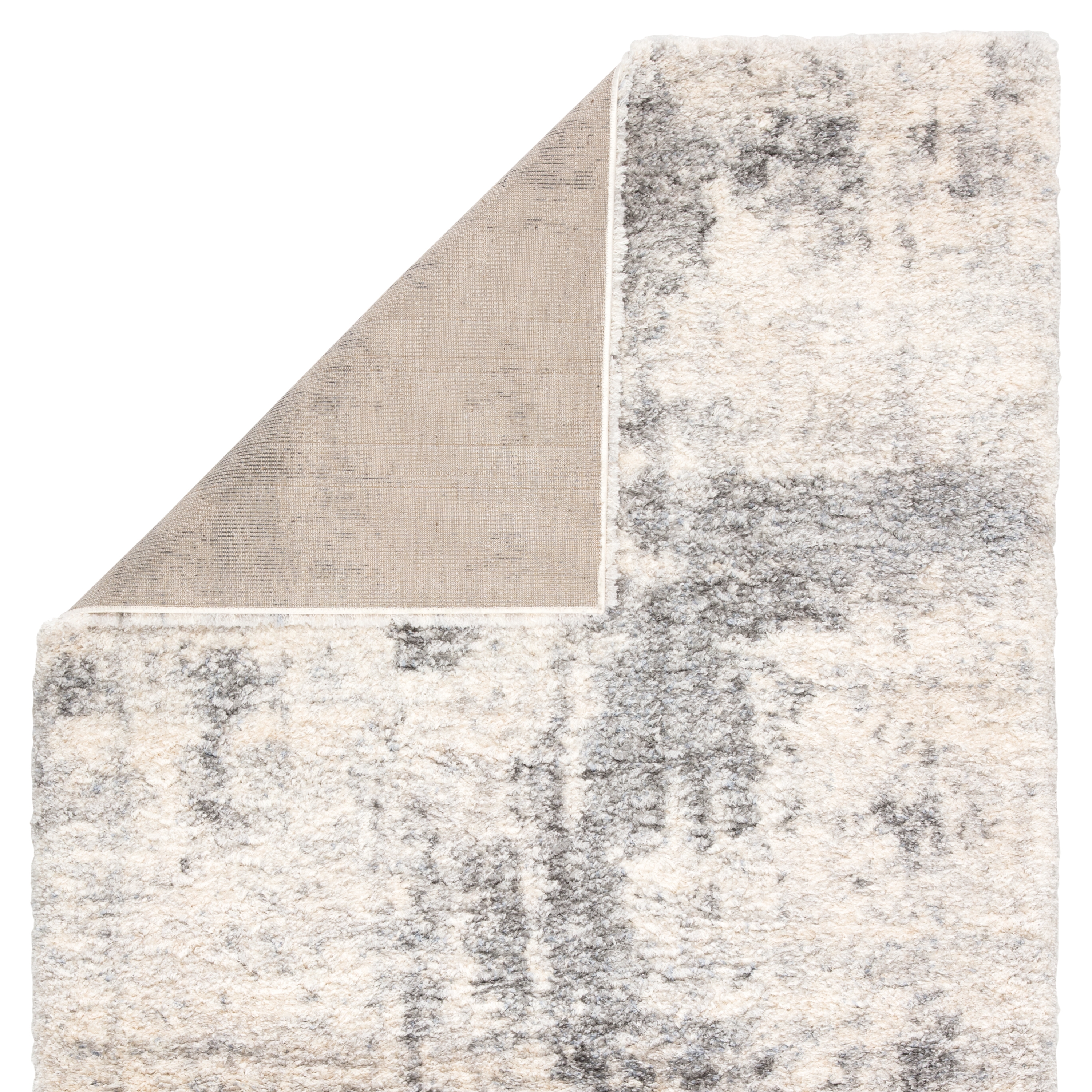 Serenade Abstract Ivory/ Light Gray Area Rug (8'10"X11'9") - Image 2