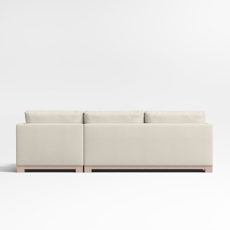 Gather Wood Base 2-Piece Sectional Sofa - Image 3