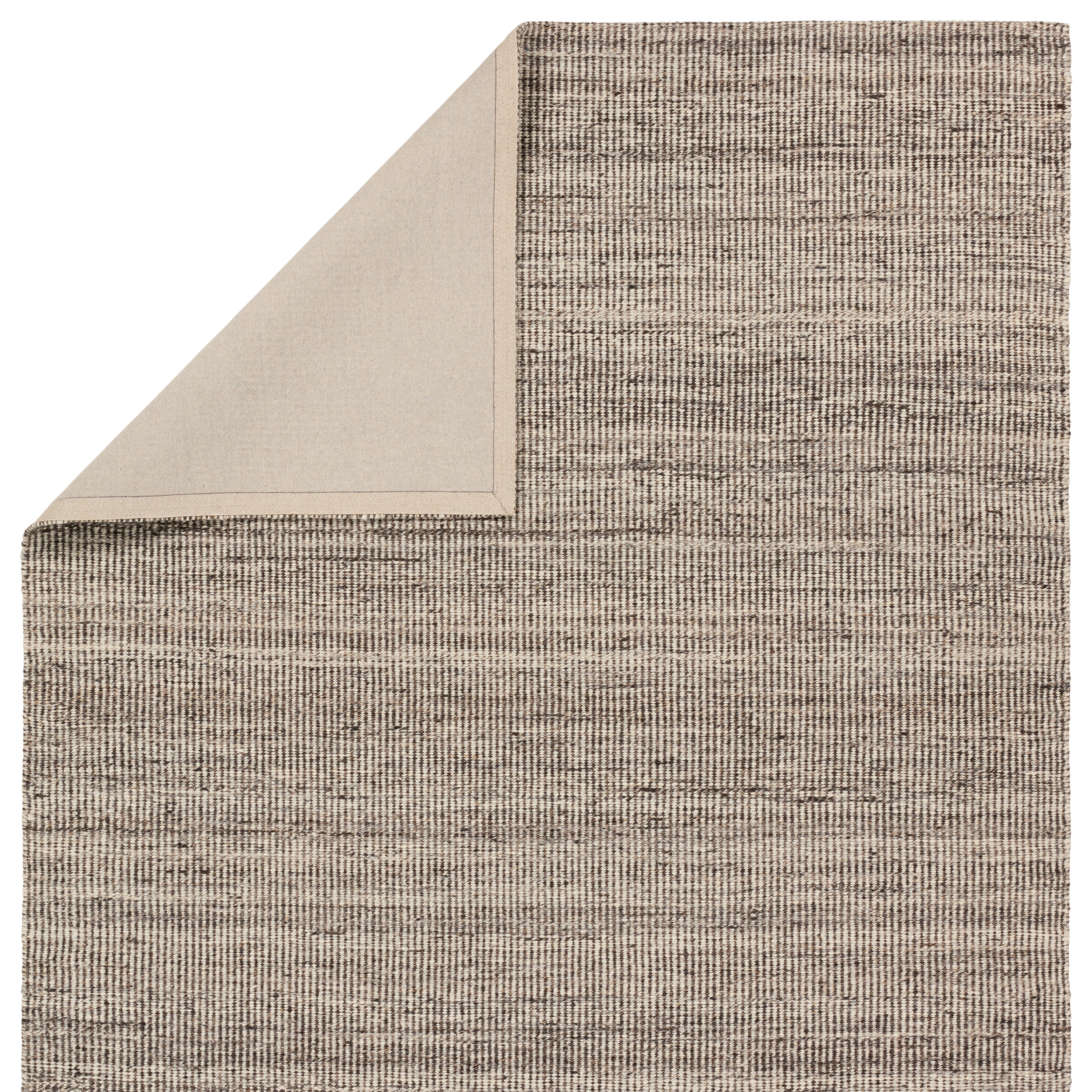 Sitari MLR04 Handmade Solid Brown and Tan Area Rug (7'9"x9'9") - Image 2