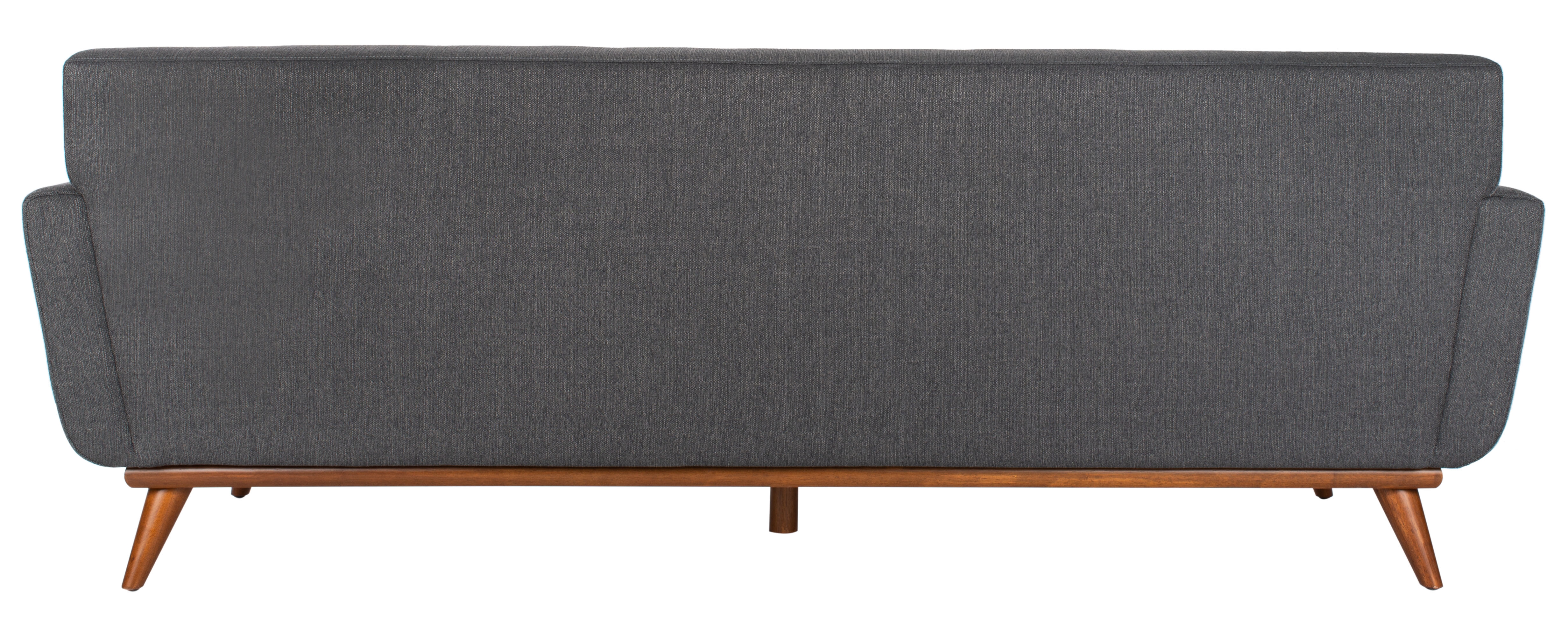 Egil Linen Tufted Sofa, Slate Gray - Image 1