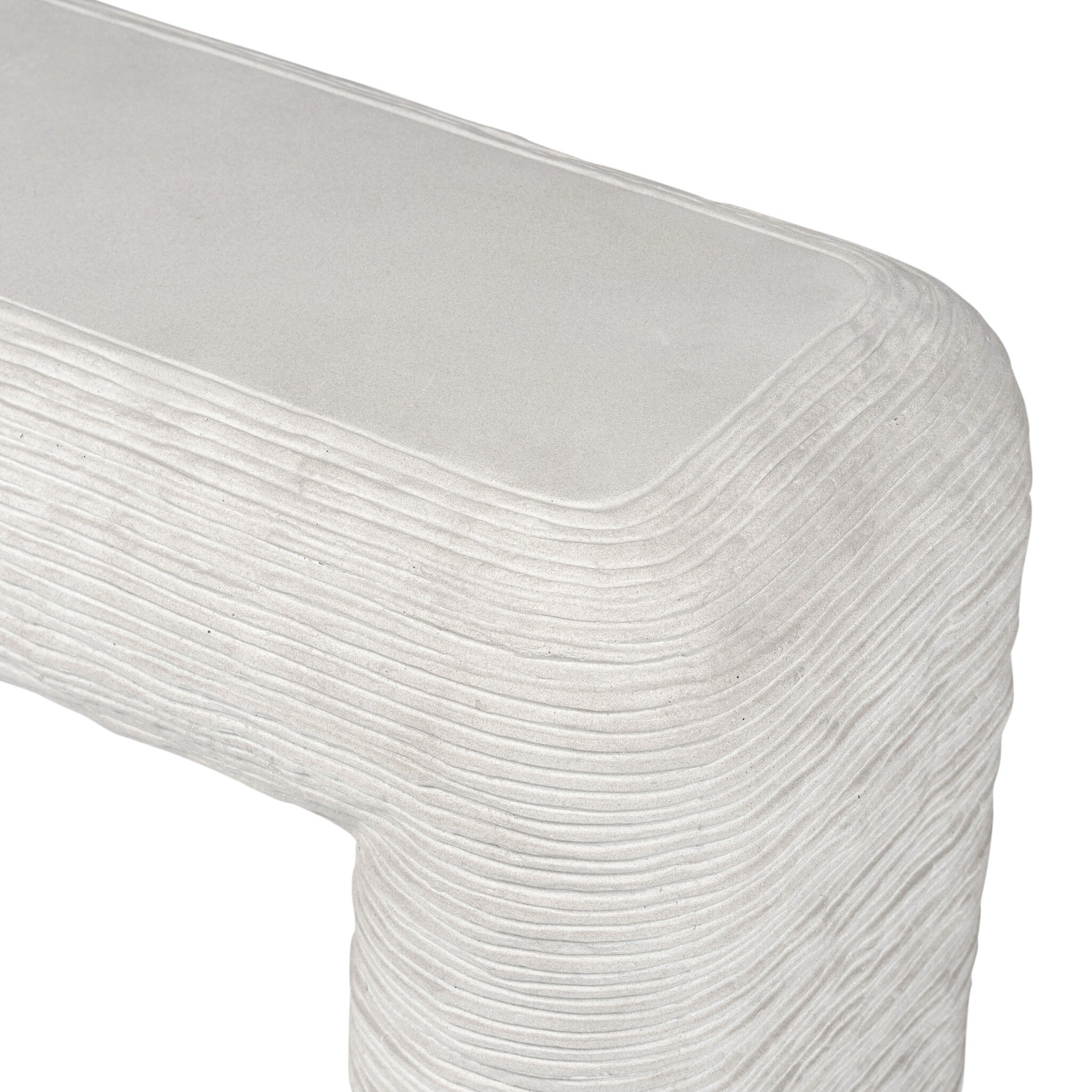 Cirri Console Table - Smooth Lunar Concrete - Image 11