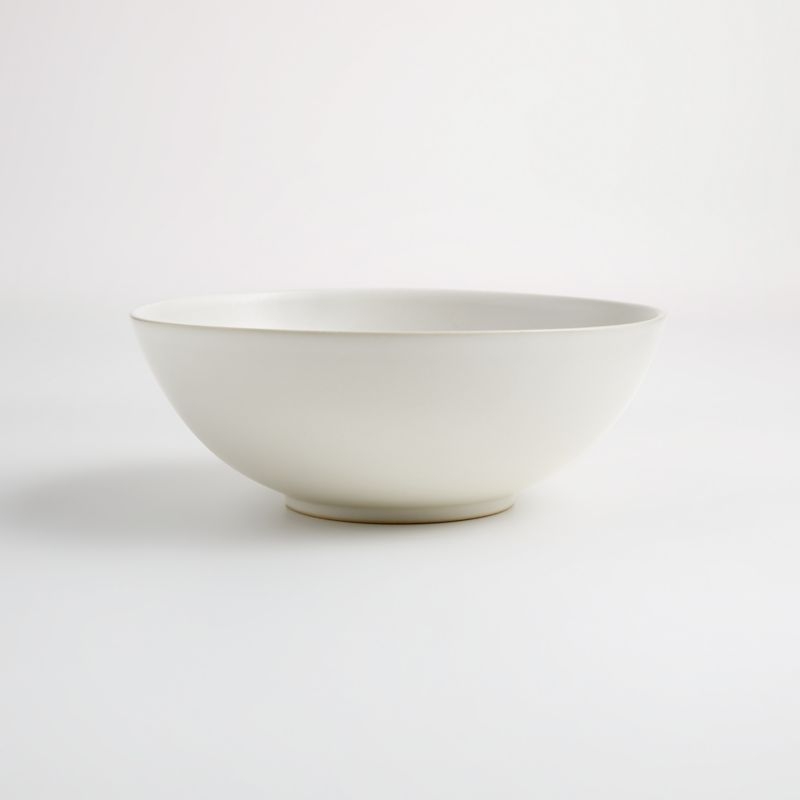 Craft 8" Linen Cream Bowl, Set of 8 - Image 2